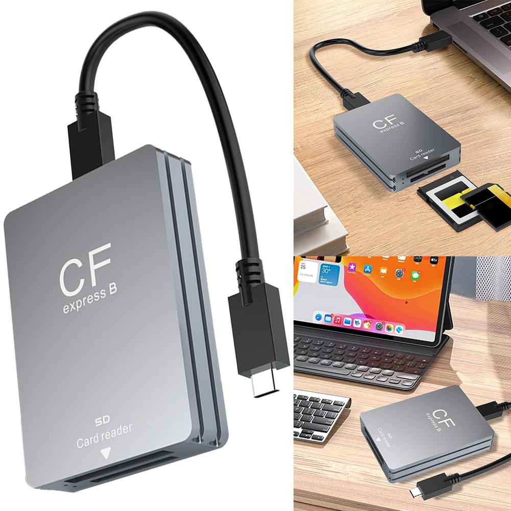 2 in 1 CFexpress B  SD ī  , USB 3.2, 10Gbps   , ȵ̵, ,  OS SLR
